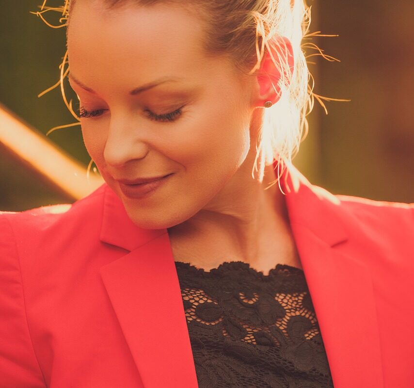 elegancki komplet damski